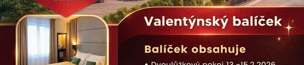 Valentýnský  romantický pobyt pro dvě osoby 